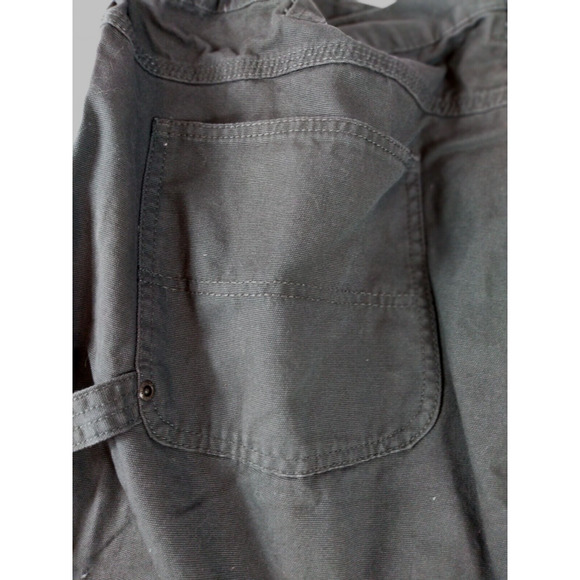 Duke Haband men's gray jeans carpenter side elastic waist size 42x 28.5" - Picture 8 of 16